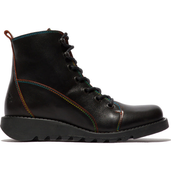 Fly lace outlet up ankle boots