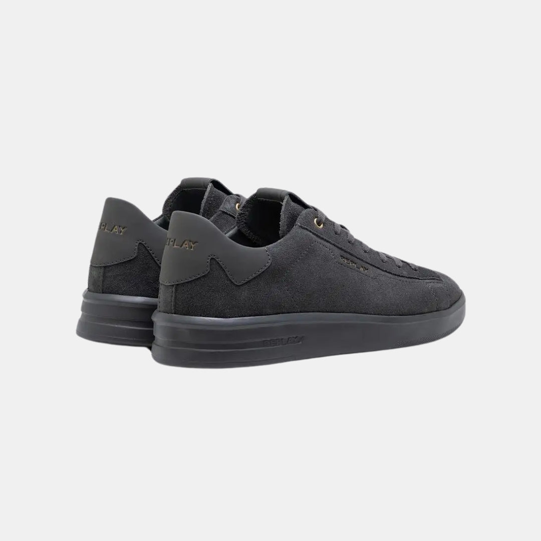 "University M" Men's Suede Sneaker