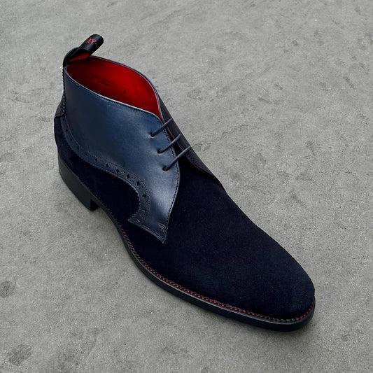 "Presence" Page Chukka Boot Navy