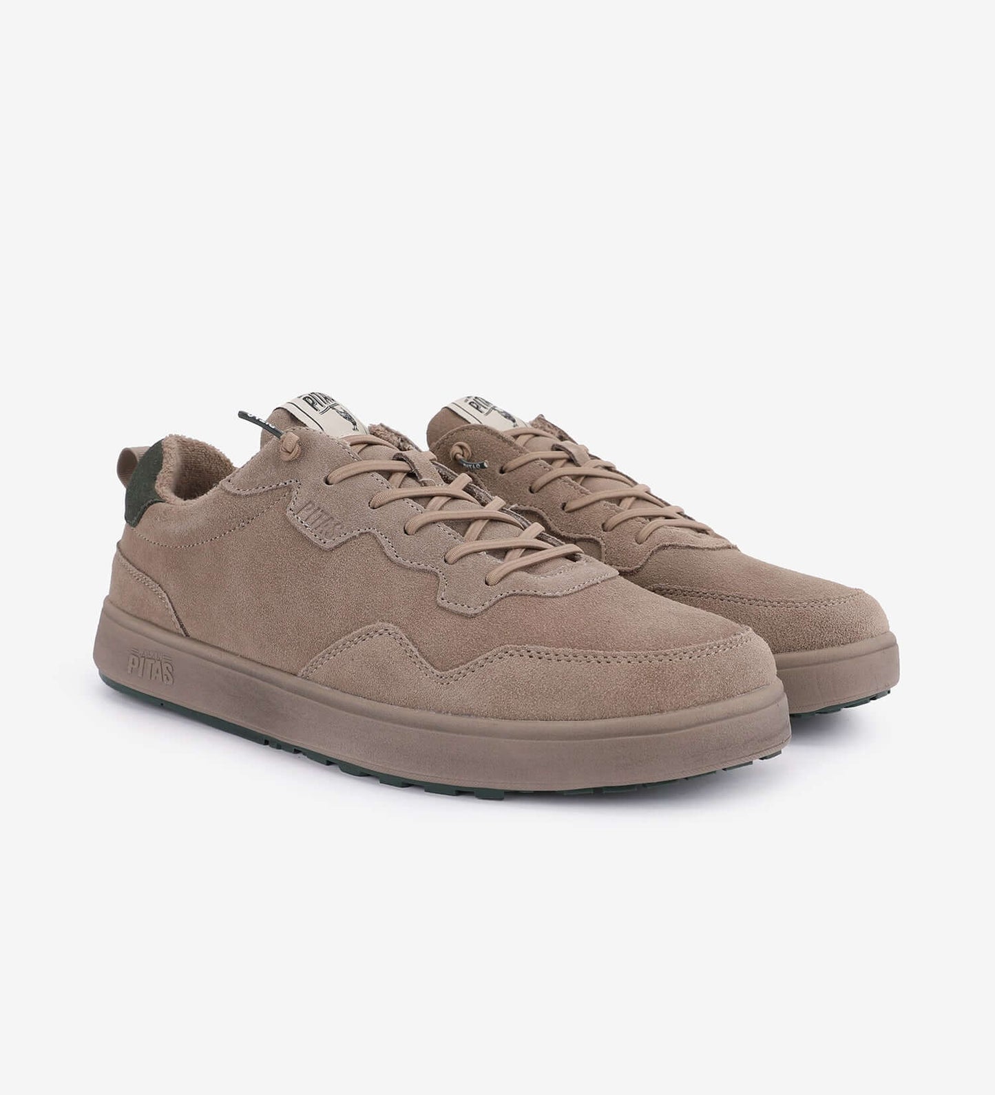 "Kume" Sand Suede Sneaker