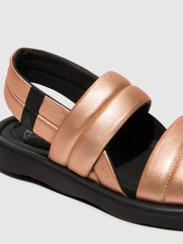 Fly London Tofy941 Idra Blush Gold sandal